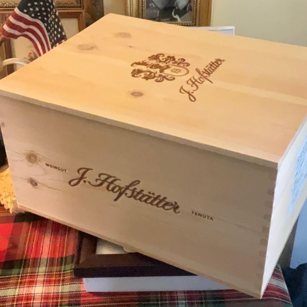 Wine box wood